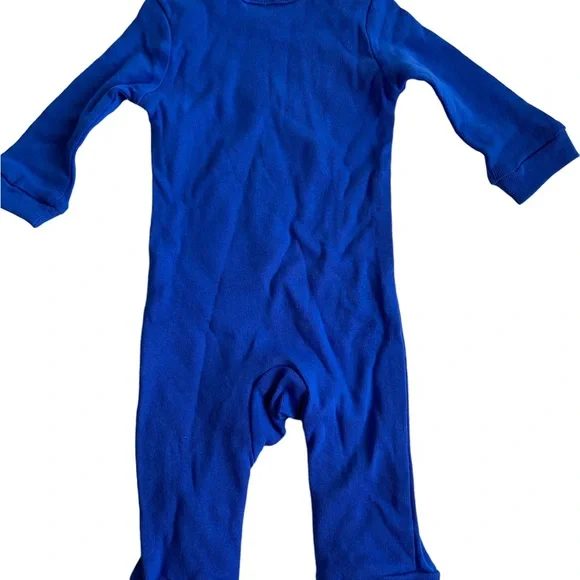 Set Of 3  Rompers 100% Cotton Snap Closures giraffe elephants dinosaurs Unisex. - Picture 8 of 10